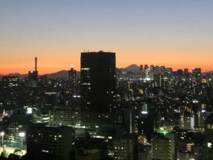 シビックホール展望台からの景色